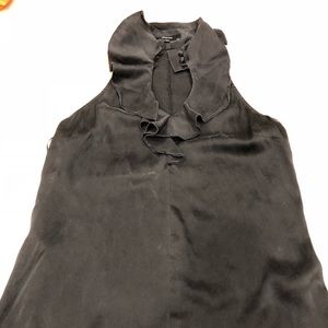 Express Halter Top. Small. 98% Silk. Washable.